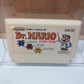 Dr. Mario Nintendo Famicom FC NES, 1990 Japan Import Clean