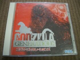 Dreamcast Godzilla Generations Japan Game used and very good item from Japan