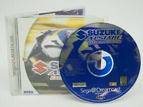 SEGA DREAMCAST SUZUKI ALSTARE RACING Game Disc *Case/Manual Included* Free Ship!