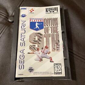 Bottom of the 9th Sega Saturn 1996 With Insert Tested Working Konami XXL Sports