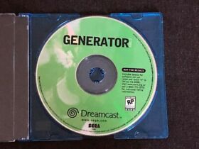 SEGA Dreamcast GENERATOR VOL. 2 Demo Game Disc 