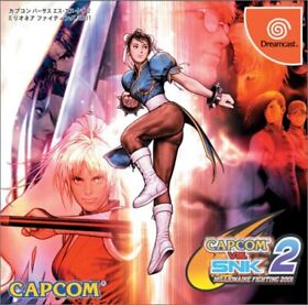 CAPCOM VS SNK 2 MILLIONAIRE FIGHT 2001 Dreamcast Sega dc