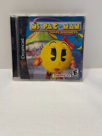 SEGA DREAMCAST MS PAC MAN MAZE MADNESS NOT TESTED