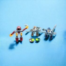 2006 LEGO BIONICLE MATORAN OF VOYA NUI SETS #4869 #4868 #8725 Matoran Of Fire