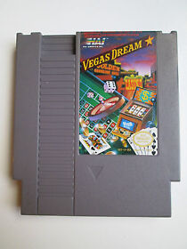 Vegas Dream (Nintendo NES, 1990) Cartridge Only--Tested (NTSC/US/CA)