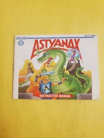 Astyanax NES-YX-USA* NES MANUAL SOLAMENTE Auténtico Original Nintendo De Colección