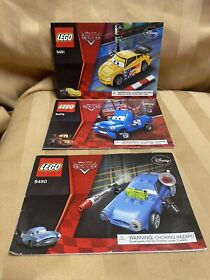 LEGO Disney Cars 9479 9480 9481 Instruction Manuals Only ￼