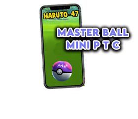 Pokemon Master Ball mini P T C 60k