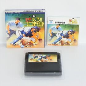 SHIN MOERO PRO BASEBALL JALECO Famicom Nintendo 2110 fc