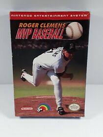 Roger Clemens MVP Baseball (Nintendo NES) Complete in Box CIB - FREE SHIPPING