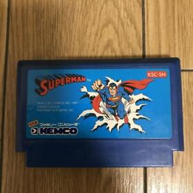 Nintendo Famicom SNE Superman Japanese Software Game