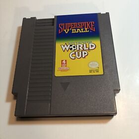 Super Spike V'Ball World Cup Soccer Nintendo NES Original Authentic Game Combo