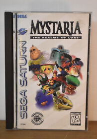 Mystaria: The Realms of Lore Complete Sega Saturn Complete W Reg CIB Authentic