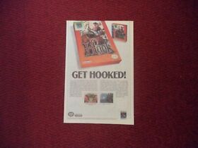 Hook  Game Boy and NES old  magazine advertisement