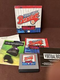 Virtual League Baseball (Nintendo Virtual Boy)  - Authentic