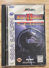 Sega Saturn Mortal Kombat II 2 Tested And Working Read Description