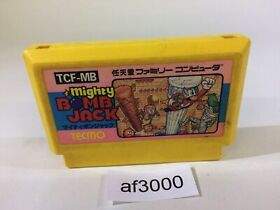 af3000 Mighty Bomb Jack NES Famicom Japan