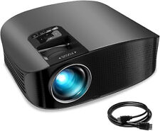 Video Projector Dolby Native 1080P r, 12000L Outdoor Movie Projector Bundle 230"