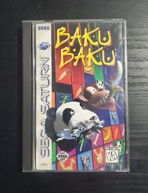 Baku Baku (Sega Saturn, 1996) CIB, Clean, Tested, Authentic
