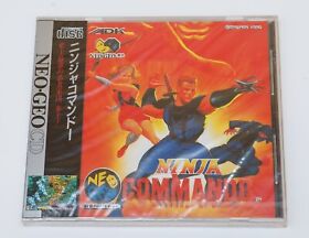 Ninja Commando - SNK Neo Geo CD JP Japan - New & Sealed - Small Crack
