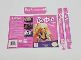 Barbie Nintendo NES Rental Cut Box ONLY *DAMAGED