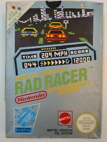 Gioco NINTENDO - RAD RACER - Box nintendo game juego jeu NES