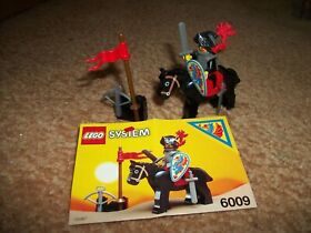 1992 LEGO Castle: Black Knight (6009) complete with all pieces and instructions!