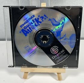 Donald Duck “Quack Attack?” Dreamcast Ubi Soft 2000 - DISC ONLY - UNTESTED