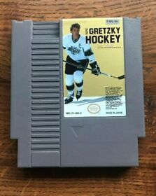 Wayne Gretzky Hockey White Jersey Logo Nintendo NES Game  Fast Shipping