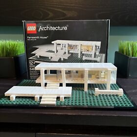 LEGO ARCHITECTURE: Farnsworth House (21009) Complete w Box and Manual