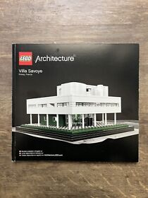 LEGO 21014 - VILLA SAVOYE MANUAL / INSTRUCTIONS ONLY - Architecture