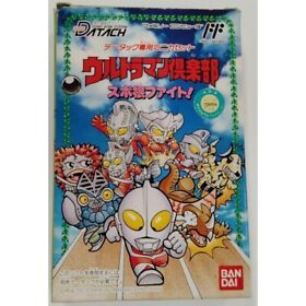 DATACH ULTRAMAN CLUB Spokon Nintendo Famicom FC NES BANDAI