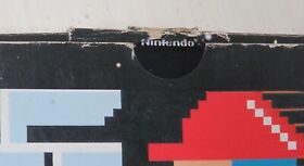Nintendo NES 1985 Wrecking Crew Brillo Pegatina Sello en caja Póster ¡Temprano y RARO!