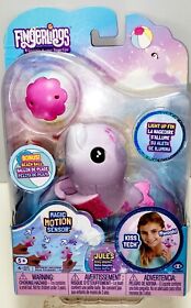 WowWee Fingerlings Baby Light-Up Dolphin - Jules (Pink) - Interactive Toy NEW