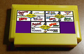 Quattro Adventure Arcade Sports: Pegasus Famicom Famiclone Dendy NES cartridge