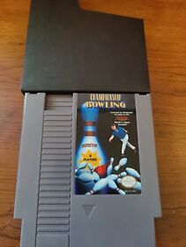 Championship Bowling for Nintendo NES Cart Only w/Sleeve!