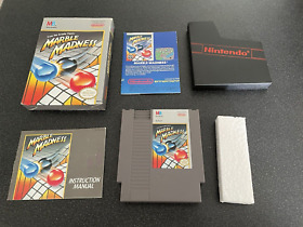 Nintendo NES Marble Madness Complete CIB Authentic (OEM) with Game, Box, Manual