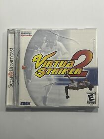 Sega Dreamcast Virtua Striker 2 Soccer Video Game Sports Arcade 2000 GOAL Tested