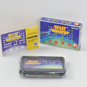 SPACE INVADERS Late version Famicom Nintendo 2408 fc