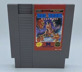 NES Tag Team Wrestling Authentic Nintendo Game Cartridge 1983 Tested & Working