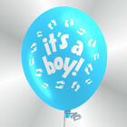Premium Luftballons Geburtstag 30 / 50 Its A Boy / Its A Girl Geburt Kind Bio