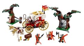 LEGO Castle: King's Carriage Ambush 7188 100% Complete Building Parts