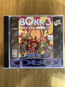 Bonk 3: Bonk's Big Adventure (TurboGrafx-CD, 1993) ⚠️Read