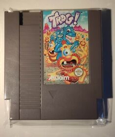 Trog! (Nintendo NES, 1985) Authentic & Tested Cartridge Only