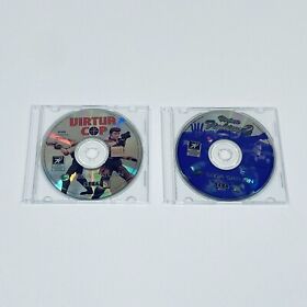 Virtua Fighter 2 + Virtua Cop (Sega Saturn) NOT FOR RESALE *Disc Only*