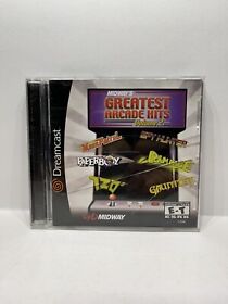 Midway's Greatest Arcade Hits Volume 2 (Sega Dreamcast, 2000) Complete CIB