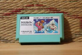 Ice Climber Japan Nintendo Famicom FC NES Very Good Condition!
