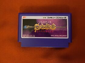 Solstice (1990) for the Famicom - cart only in Good condition