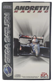 Andretti Racing (1996) Sega Saturn Spiel Game + Anleitung Zustand Gut