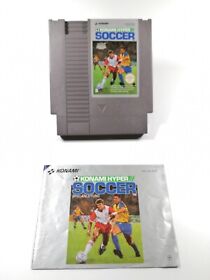 Konami Hyper Soccer + Anleitung - Nintendo NES - sehr guter Zustand